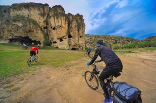 Kral yolunda pedal çevirdiler