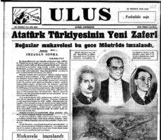 MONTRÖ TÜRK BOĞAZLAR SÖZLEŞMESİ’NİN TARİHSEL SERÜVENİ