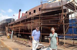 İki kahramanın iki torunu Kartal İstimbotta