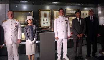 Japon prenses Ertuğrul şehitlerini unutmadı