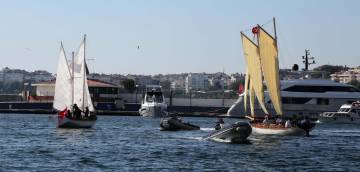 Geleneksel ile modern tekneler buluştu