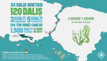 İki Deniz Bir Şehir: Sualtından İstanbul