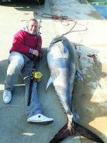 Orkinosun peşinden Kos’a giden balıkçılar