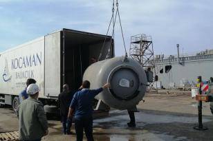 Donanmadan Bandırma’ya askeri basınç odası hediyesi