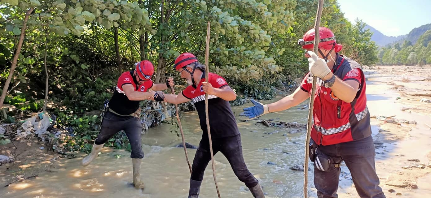 Motosikletli arama kurtarma gönüllüleri Giresun’da