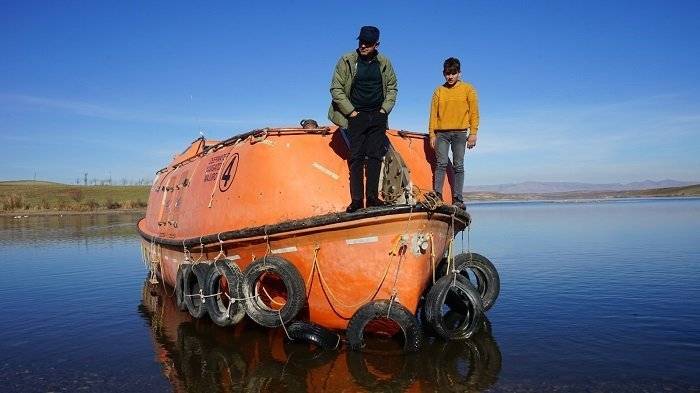 Diyarbakır’da Filika İle Seyahat…Filikayı Denizaltı Gibi Görüyorlar