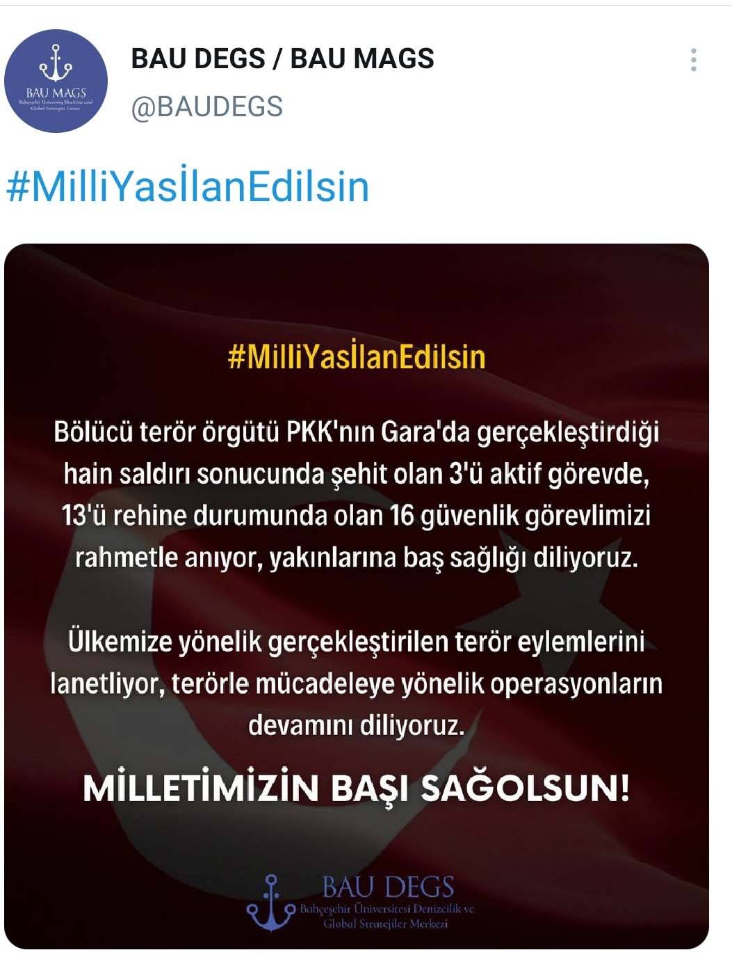 bau milli yas