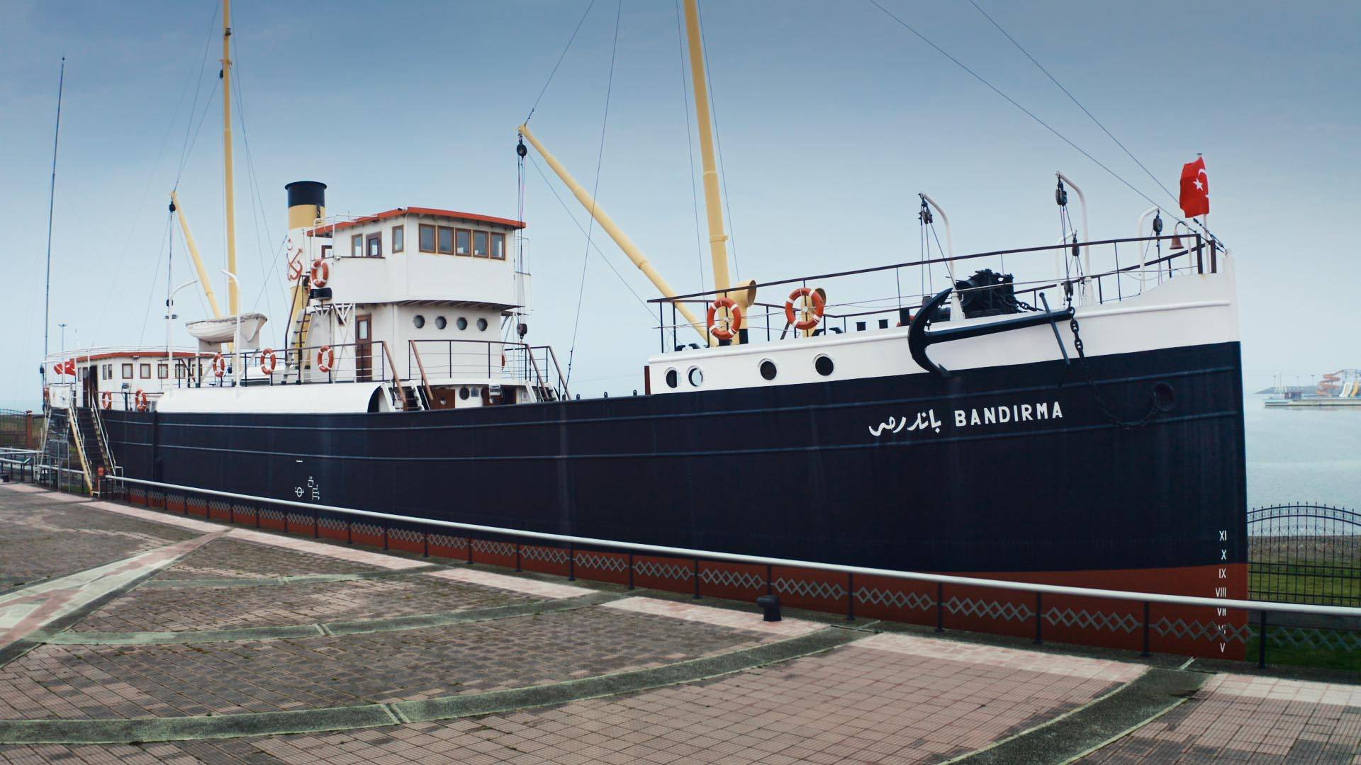 MİLLİ MÜCADELENİN SİMGESİ BANDIRMA VAPURU SANAL MÜZE OLDU