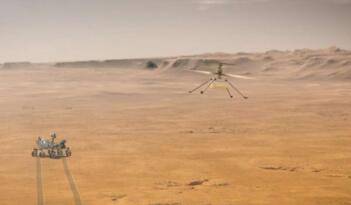 Mars helikopterinin 3D videosu yayınlandı