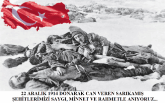 Sarıkamış’ta binlerce şehit “Buz tuttu gençliğim”