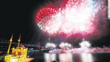 GÖKYÜZÜNÜN KANATLARINA HAVAİ FİŞEK TEHDİDİ