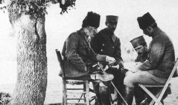 Atatürk’ün, Çankaya’da “Chıcago Trıbune” muhabirini kabulü