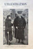 Atatürk ve eşi Latife hanım ile Fransız L’Illustration gazetesine kapak oldu
