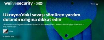 UKRAYNA İÇİN SAHTE YARDIMLARLA DOLANDIRILMAYIN