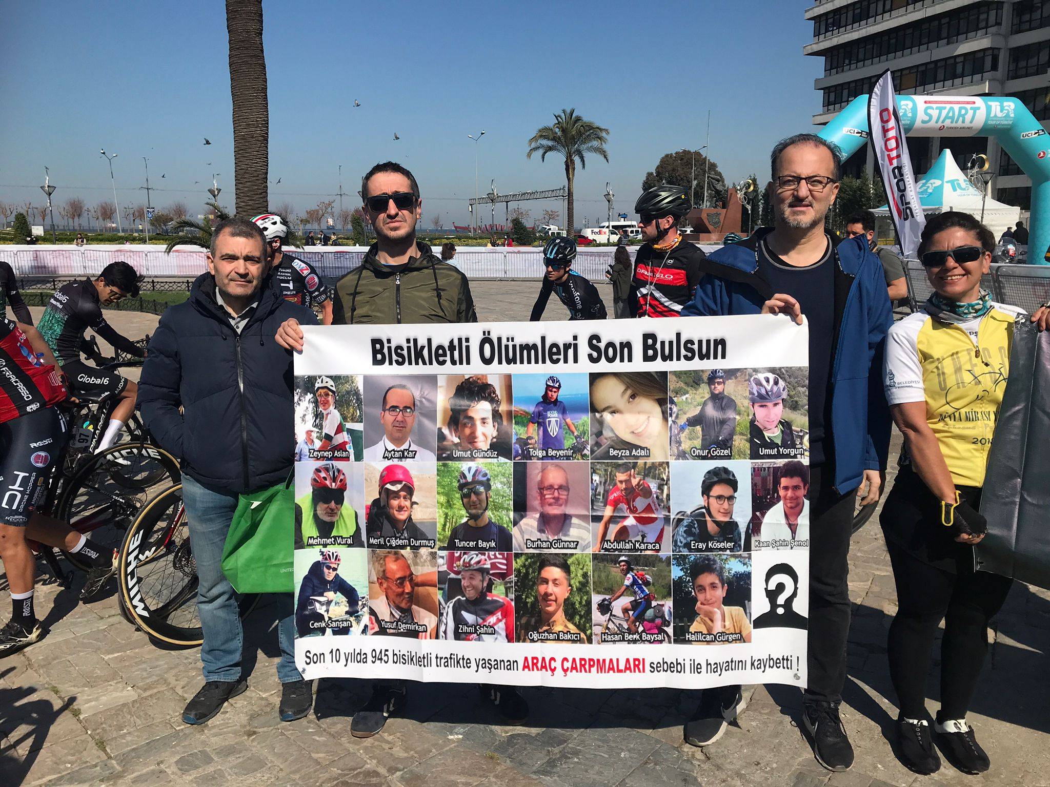 “Her hafta iki bisikletli ölüyor”
