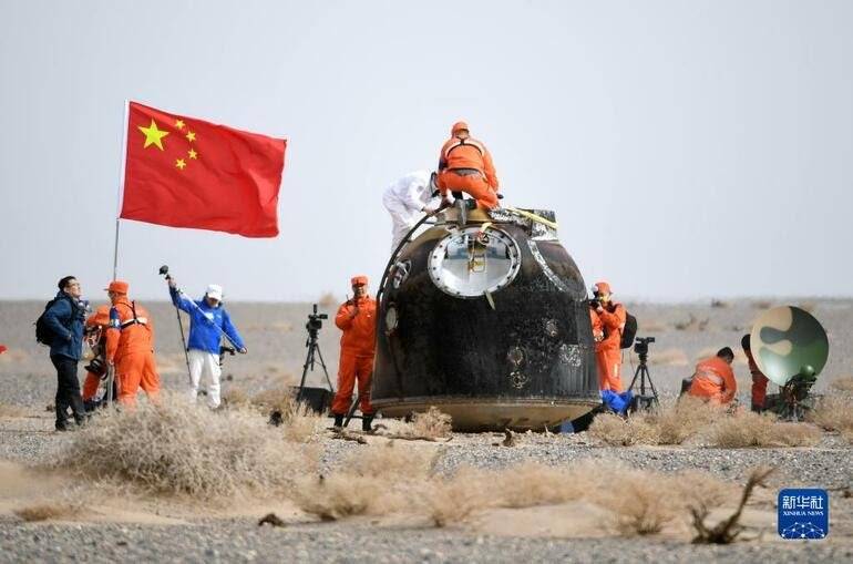 6 AYLIK UZAY GÖREVİ TAMAMLANDI SHENZHOU 13 MÜRETTEBATI DÖNDÜ