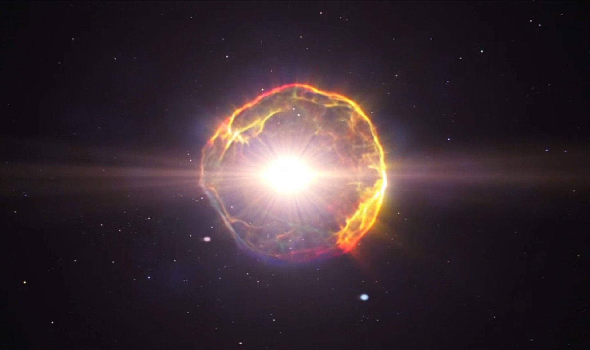 NASA: 3 Milyar Işık Yılı Ötedeki Süpernova Görüntülendi!
