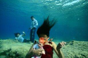 KADINA YÖNELİK ŞİDDETİ SUALTINDA ANLATMIŞTI