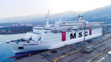 GRAZİE(TEŞEKKÜRLER) MSC AURELİA