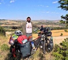 İPEK YOLUNU TAKİP EDEREK BİSİKLETİYLE ÇİN’E GİDECEK