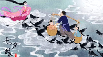 SAKSAĞAN KÖPRÜSÜNDE NİULANG VE ZHİNU BULUŞTU… ÇİN’İN SEVGİLİLER GÜNÜ