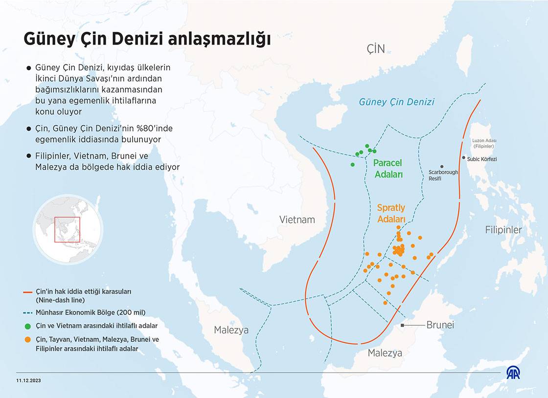 ÇİN SES YÜKSELTTİ: “GÜNEY ÇİN DENİZİ MESELESİ ASKERİ İTTİFAKLARA BAHANE OLAMAZ”
