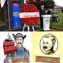 KURTULUŞ SAVAŞININ TEK DENİZ ŞEHİDİ RECEP KAHYA’NIN ANIT MEZARI