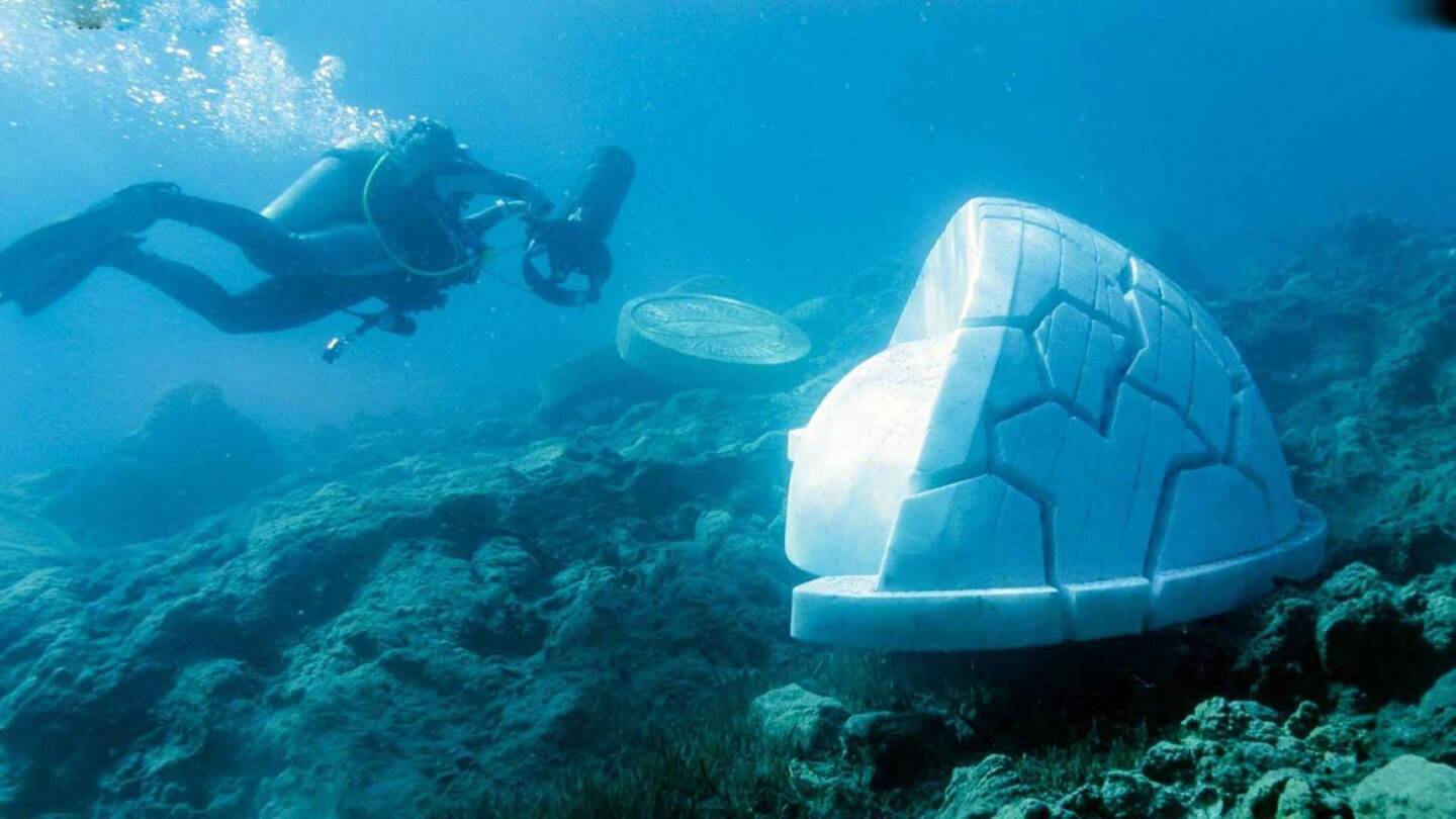 BODRUM’DA SANAT HER YERDE.. SUALTINDA BİLE