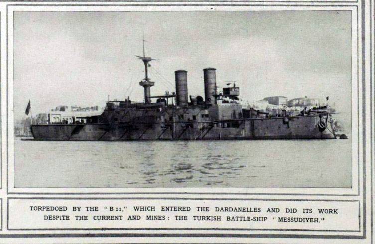 ÇARKÇI YÜZBAŞI ŞEVKİ EFENDİ: “MESUDİYE’Yİ SABİT BATARYA YAPMAYIN”