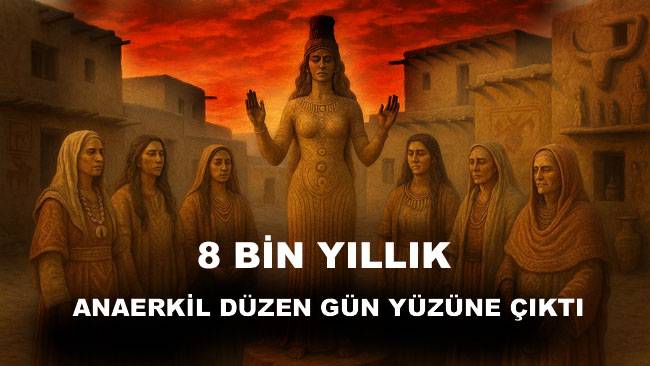 8 BİN YILLIK ANAERKİL DÜZEN GÜN YÜZÜNE ÇIKTI