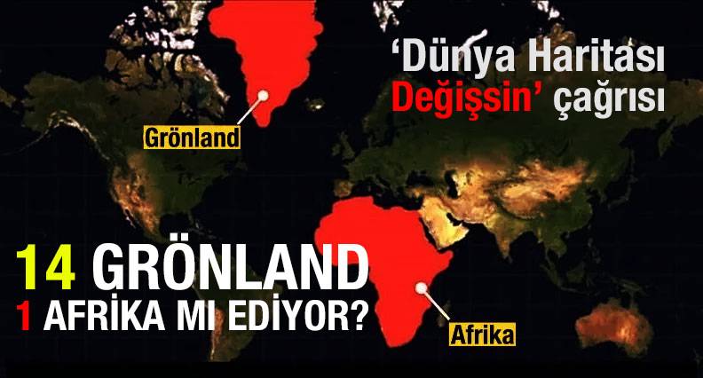 grönland,-afrika,-harita