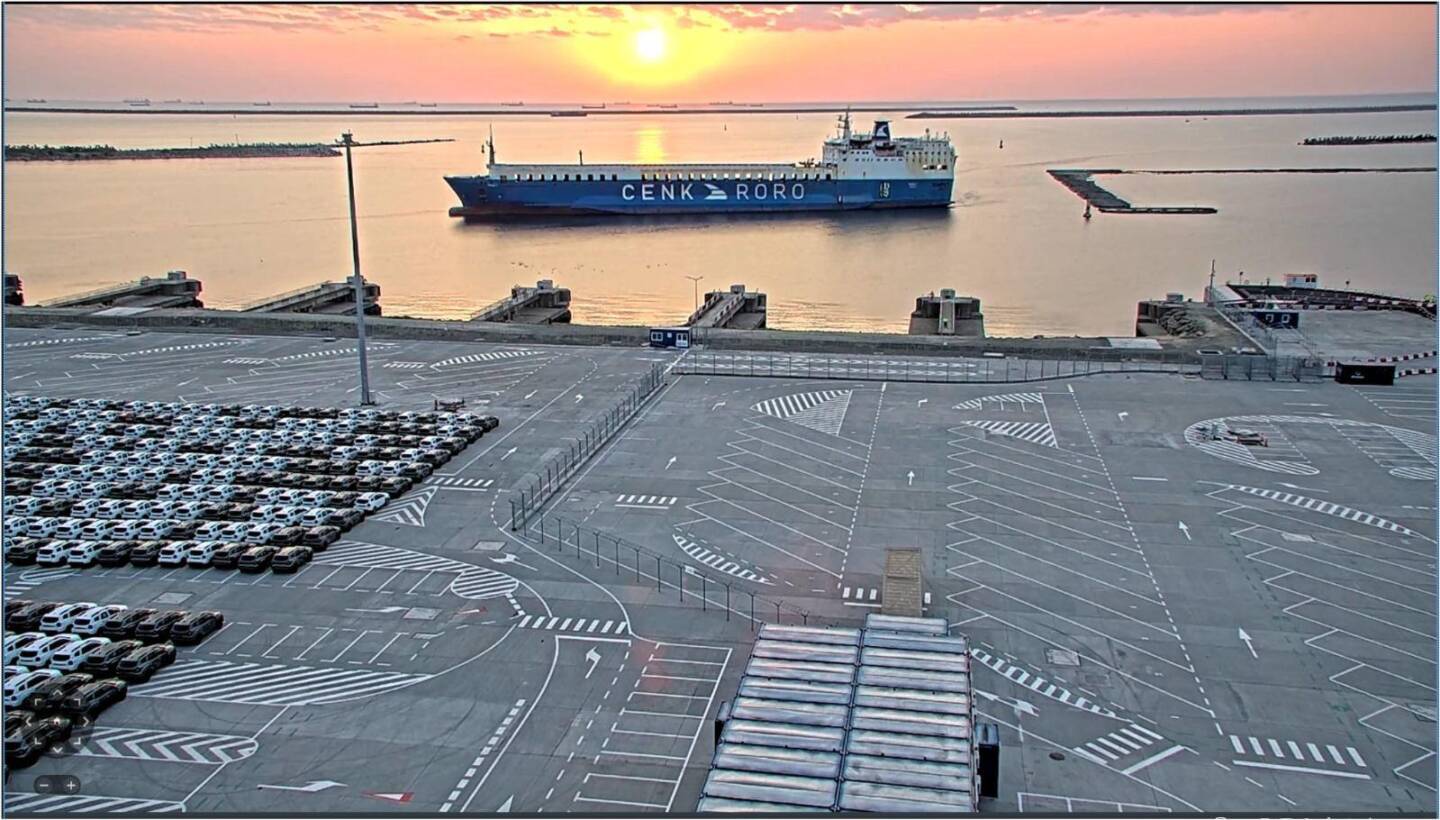 TÜRKİYE’NİN İLK OTO GEMİSİ 1 MİLYON ARAÇ TAŞIDI