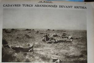 KIRITHIA ÖNÜNDE TERK EDİLEN TÜRK CESETLERİ (ALÇITEPE MEVZİ / KİRTE MUHAREBESİ)