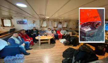 UKRAYNA AK SAHASINDA 10 MÜRETTEBAT TÜRKİYE’NİN DESTEĞİYLE KURTARILDI