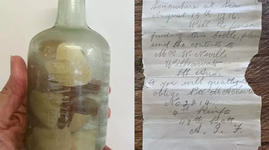 İKİ ASKERİN 109 YIL ÖNCE DENİZE ATTIĞI MEKTUPLAR ORTAYA ÇIKTI!