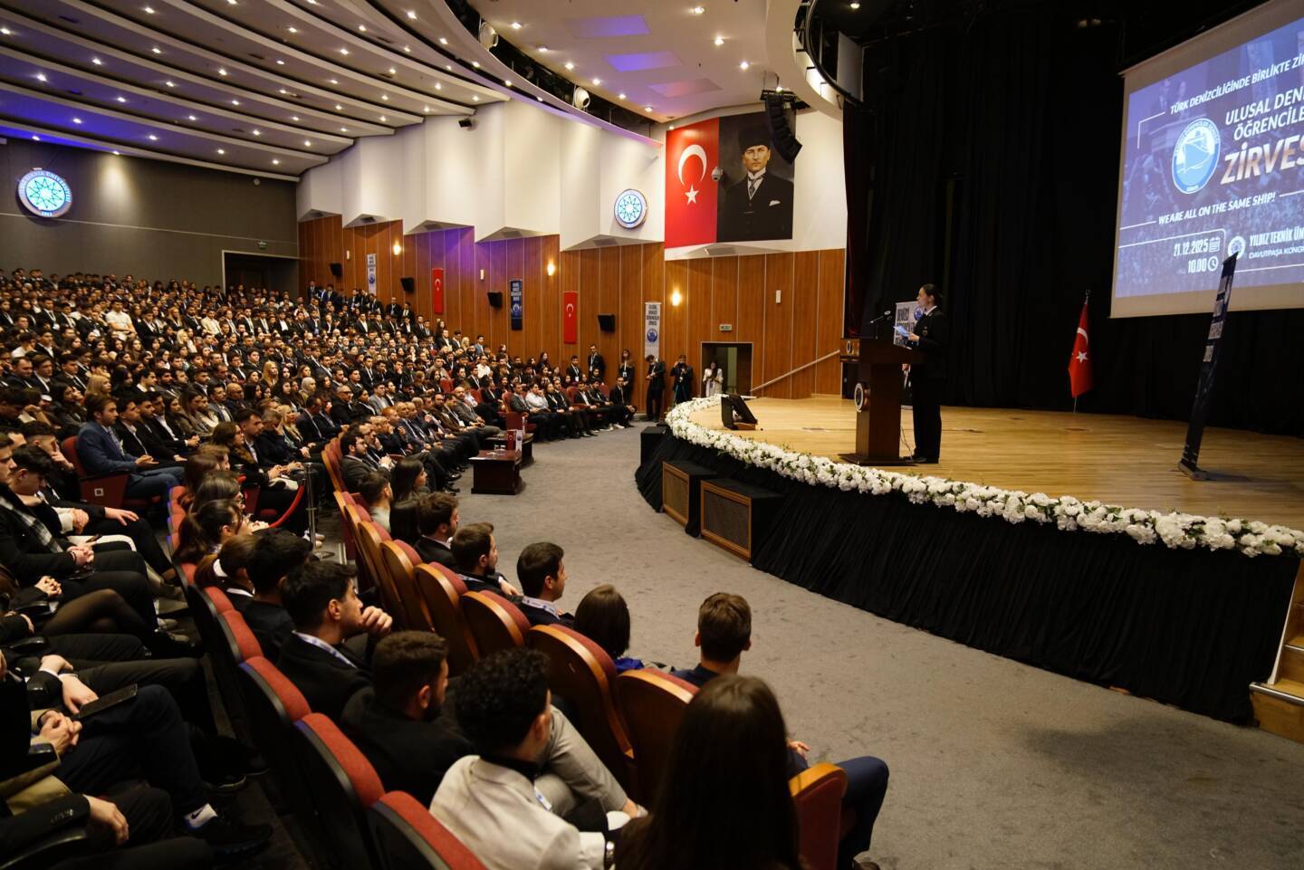 ULUSAL DENİZCİ ÖĞRENCİLER ZİRVESİ… ALPER GÖNORAL TAKİP ETTİ