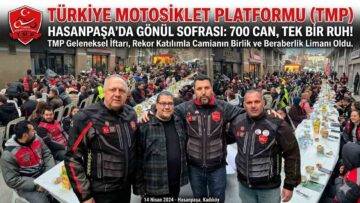 MOTOSİKLET SADECE SÜRMEK DEĞİLDİR DEDİRTEN İFTAR