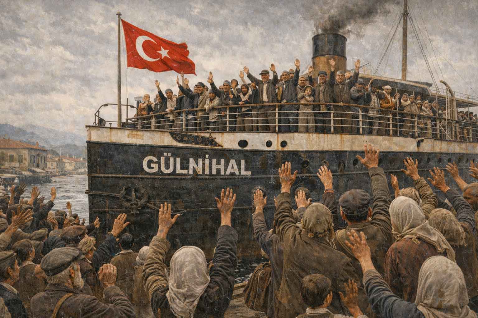 MÜBADELE GEMİLERİ VE MADALYALI GÜLNİHAL