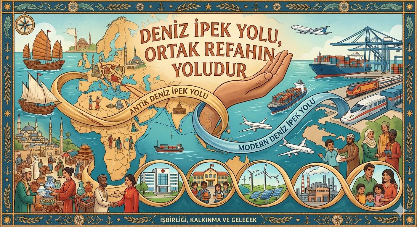çin deniz ipek yolu