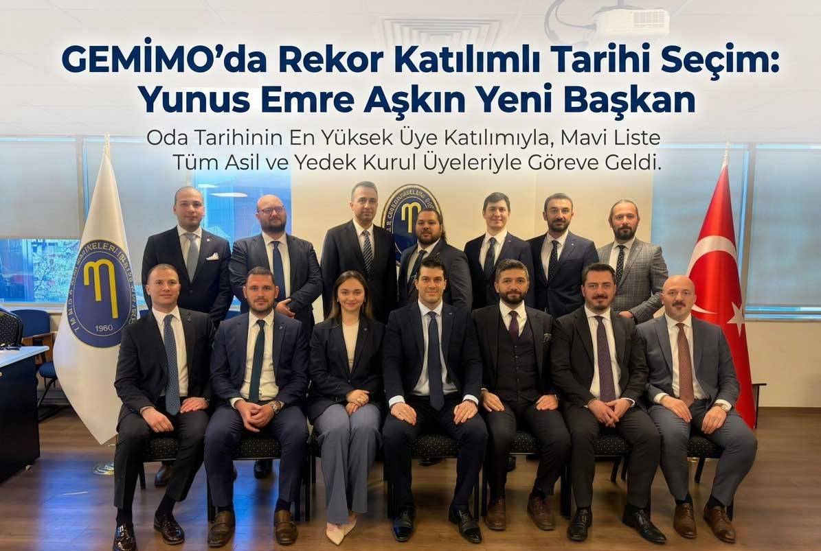 GEMİMO ÜYELERİ GELECEĞE ‘MAVİ’ DEDİ: YUNUS EMRE AŞKIN YENİ BAŞKAN