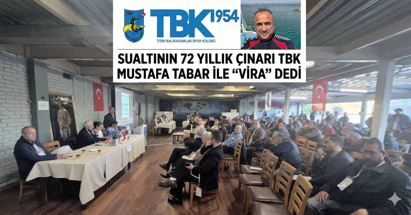 SUALTININ 72 YILLIK ÇINARI TBK MUSTAFA TABAR İLE “VİRA” DEDİ