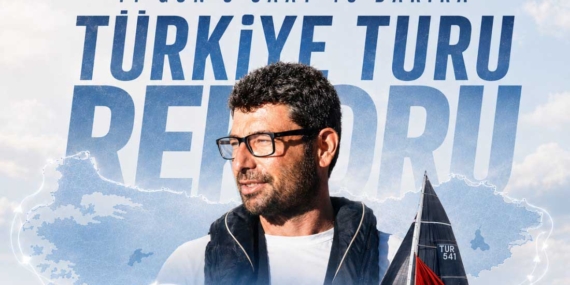BRAVO DOĞUKAN… YELKENLİYLE HOPA’DAN İSKENDERUN’A TEK BAŞINA