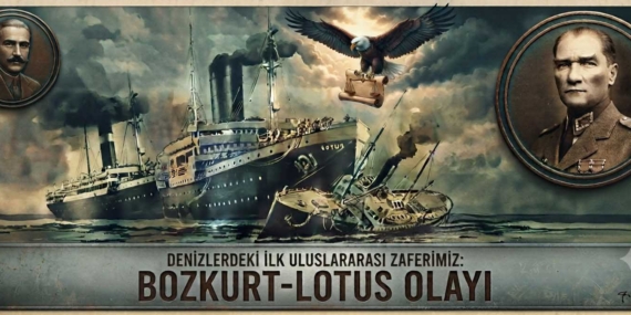 DENİZLERDEKİ İLK ULUSLARARASI ZAFERİMİZ: BOZKURT-LOTUS OLAYI