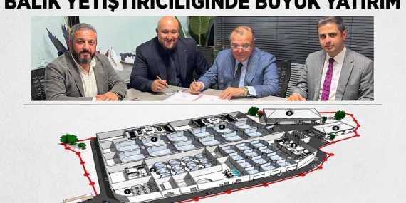 BALIK YETİŞTİRİCİLİĞİNE BÜYÜK YATIRIM: İLK RAS SİSTEMİ