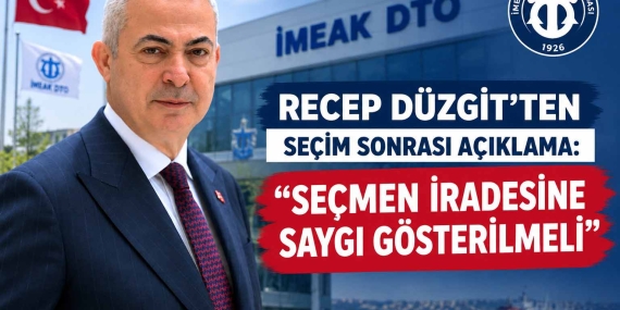 RECEP DÜZGİT’TEN SEÇİM SONRASI AÇIKLAMA: “SEÇMEN İRADESİNE SAYGI GÖSTERİLMELİ”